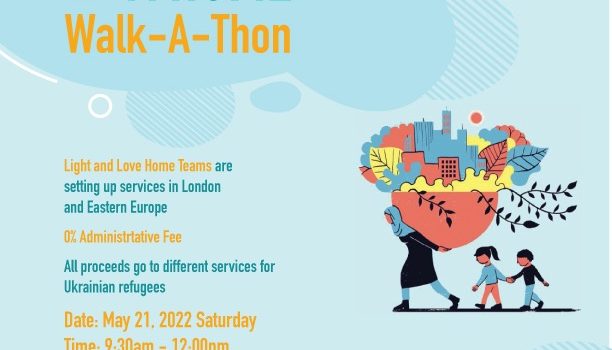 Walkathon to help Ukraine Refugees